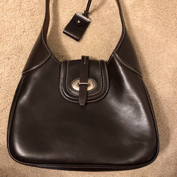 Dooney & Bourke Black Leather Handbag - Picture 1 of 1
